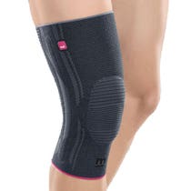 Genumedi elastische Kniebandage mit Silikon-Patellaring Größe V M613-1