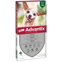 Advantix Spot On Per Cani Fino A 4Kg Soluzione 6 Pipette da 0,4ml-1