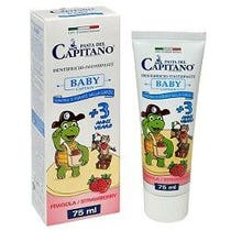 Pasta Del Capitano Zahnpasta Baby-Erdbeere 75ml-1
