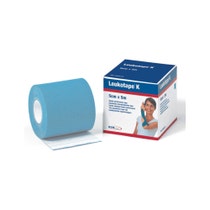 Leukotape Benda Adesiva Per Taping Fiosioterapeutici Rotolo Azzurro 5cmx5m-2