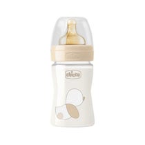 Chicco Biberon Original Touch Vetro Unisex 1 Foro Caucciù 0 Mesi+ 150ml-1