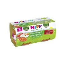 Hipp Bio Sugo Pomodoro e Mozzarella 8 Mesi+ 2x80g-2