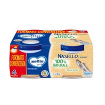 Mellin Omogeneizzato Nasello 4x80g 6Mesi+-1