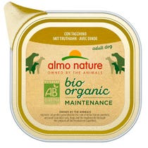 Almo Nature Daily Menu Bio-Nassfutter Truthahn für ausgewachsene Hunde, 100-g-Dose-2