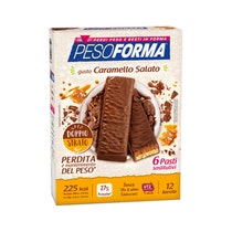 Pesoforma Barrette Caramello Salato 12 Pezzi-2