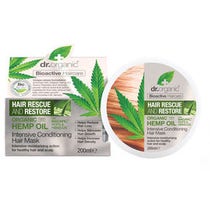 Dr Organic Olio Di Canapa Maschera Capelli Ristrutturante 200ml-2