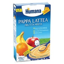 Humana Pappa Lattea Frutta Mista 230g 6Mesi+-2