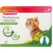 Beaphar Protezione Naturale Spot On Antiparassitario Gattino 3 Pipette Da 0,4ml-1