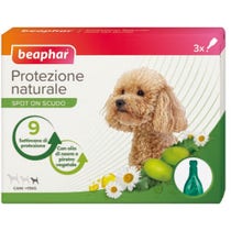 Beaphar Protezione Naturale Spot On Antiparassitario Cane Taglia Piccola 3 Pipette Da 2ml-1