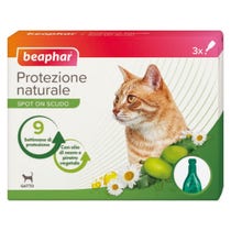 Beaphar Protezione Naturale Spot On Antiparassitario Gatto 3 Pipette Da 1ml-1