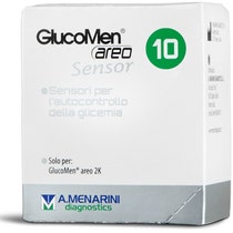 Glucomen Strisce Areo Sensor Analisi Glucosio 10 Pezzi-2