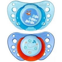 Chicco Succhietto Air Boy Caucciù 6-16 Mesi 2 Pezzi-2
