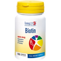 Longlife Biotin 900mcg 100 Compresse-2