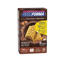 Pesoforma Biscotto Cioccolata Nocciola 16 Pezzi 33g -2
