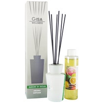Diffusore Bastoncini Linea White Agrumi Di Sicilia-2