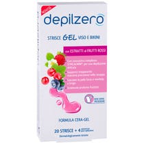 Depilzero Haarentfernungsstreifen Gesichtsgel/Bikini 24 Stück-3