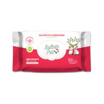 Italian Pet Biologisch abbaubare Chlorhexidin-Tücher für Hunde / Katzen 20x30cm 50 Stück-1