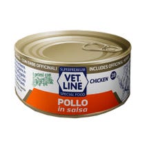 Vet Line für Katzenhähnchen in Sauce 70g-2