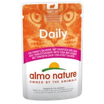 Almo Nature Daily Cibo Umido Tonno/Salmone Per Gatti Adulti 70g-1