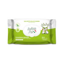 Italian Pet Biologisch abbaubare Tücher Neemöl für Hunde / Katzen 20x30cm 50 Stück-1