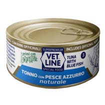 Vet Line Cat Thunfisch und Fisch 70gr Dose-2