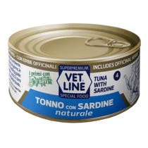 Vet Line Cat Thunfisch und Sardinen Dose 70gr-2