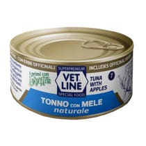 Vet Line Cat Thunfisch und Äpfel 70gr-2
