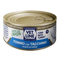 Vet Line Cat Thunfisch und Truthahn Dose 70gr-2