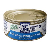 Vet Line For Cat Natural Huhn + Schinken 70gr-2