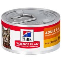 Hill's Science Plan Adult Cat mit Huhn 82gr-2