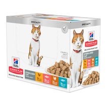 Hill's Science Plan Multipack Umido Young Adult Sterilised Gatto 12x85g-1