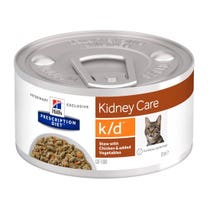 Hill's Prescription Diet K/D Renal Cat Huhn und Gemüse 82g-2
