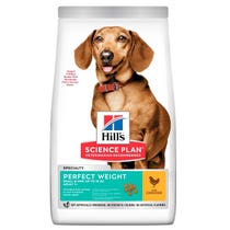 Hill's Science Plan Perfect Weight Small & Mini Adult Trockenfutter für Hunde mit Huhn, 1,5 kg-2