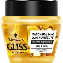 Schwarzkopf Gliss Maschera 2In1 Olio Nutriente 300ml-2