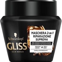 Schwarzkopf Gliss Maschera 2In1 Riparazione Suprema 300ml-2