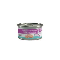 Marpet Chef Hühner- und Garnelen-Nassfutter für ausgewachsene Katzen, Dose 80 g-2