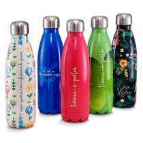 Neavita Stahlflasche Thermosflasche Aquarell Grün 1 Stück-2