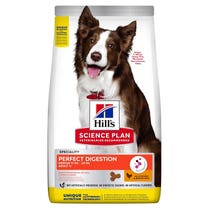 Hill's Science Plan Perfect Digestion Medium 11 kg – 25 kg Erwachsener 1+ Huhn & brauner Reis 2,5 kg-2