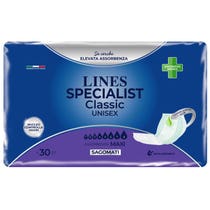 Lines Specialist Classic Pannoloni Sagomati Maxi Unisex 30 Pezzi-2