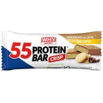 Why Sport Protein Bar 55 Milchschokolade und Keks 55g-1
