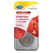 Scholl In-Balance Everyday Plantare Sollievo Dolore Da Ginocchio A Tallone Taglia Large-2