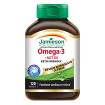 JAMIESON OMEGA 3+MCT OIL 120SO-1