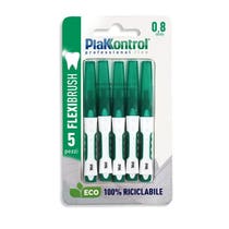 Plakkontrol Flexibrush Interdentalbürsten 0,8 mm 5 Stück-1