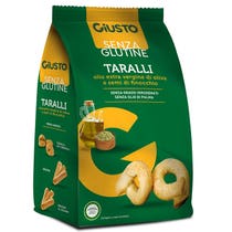 Giusto Glutenfreies Taralli-Olivenöl und Fenchelsamen 40 g-2
