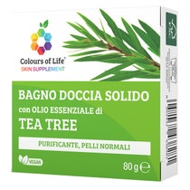 Optima Colours Of Life Tea Tree Oil Bagno Doccia Solido 80g-1