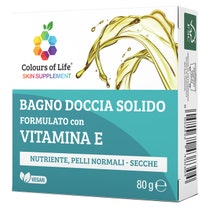 Optima Colours Of Life Vitamina E Bagno Doccia Solido 80g-1