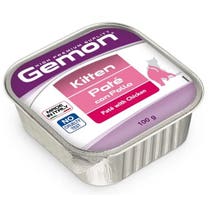 Gemon Patè mit Huhn, Nassfutter für Katzen und Welpen, 100-g-Dose-2