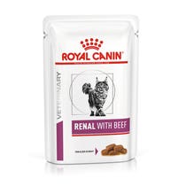 Royal Canin Veterinary Cat Renal mit Rindfleischstreifen in Sauce, 12 x 85 g-2