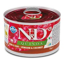 Farmina Natural & Delicious Quinoa Skin & Coat Mini mit Wildbret und Kokosnuss für ausgewachsene Hunde 140 g-2