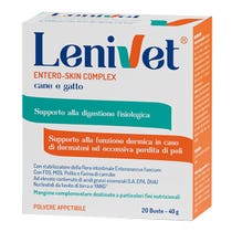 Lenivet Entero Skin Complex Mangime Complementare Per Cani/Gatti 20 Buste-2